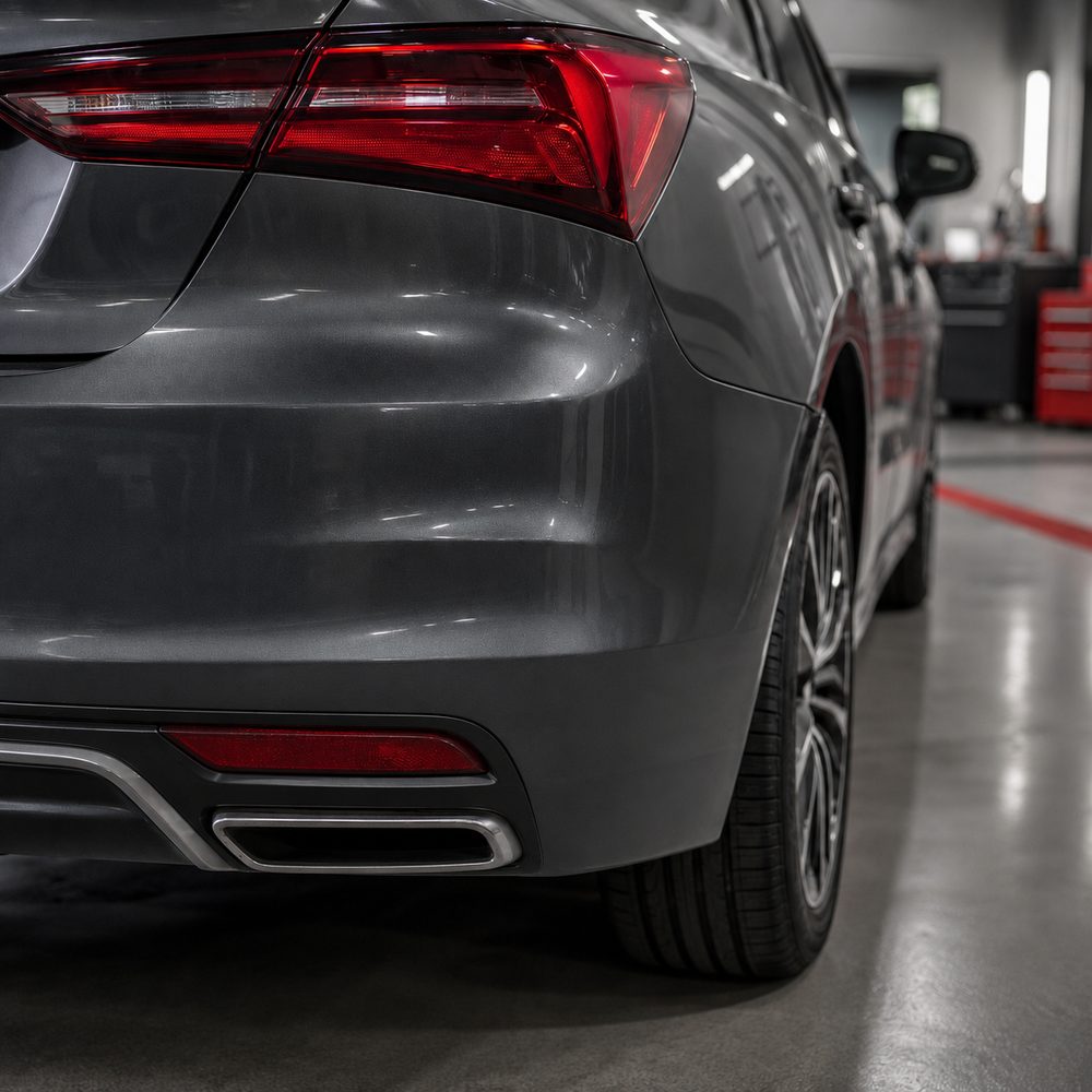 Flawless finish after repair