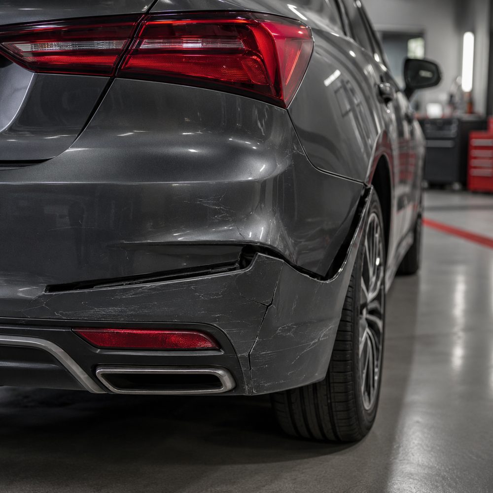 Body damage before repair