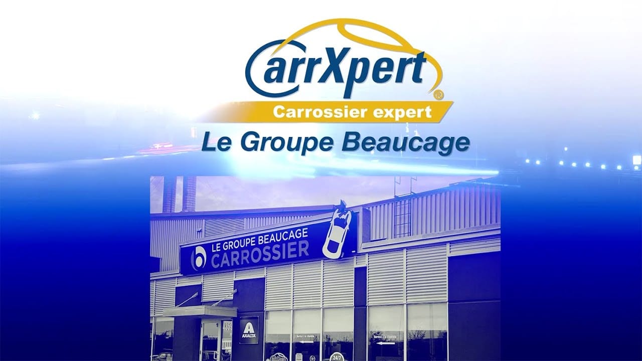 Video thumbnail: the Groupe Beaucage Carrossier shop, CarrXpert network